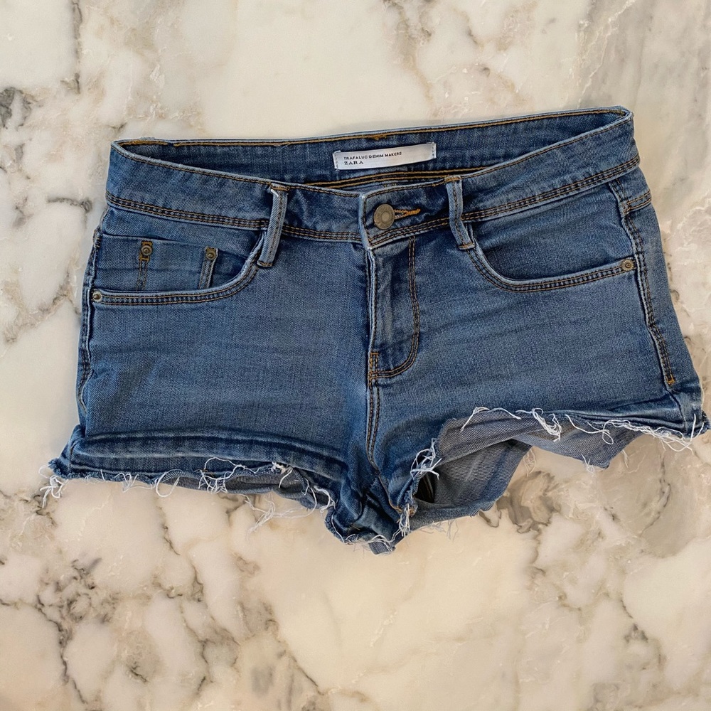 Zara Trafaluc Jean Shorts